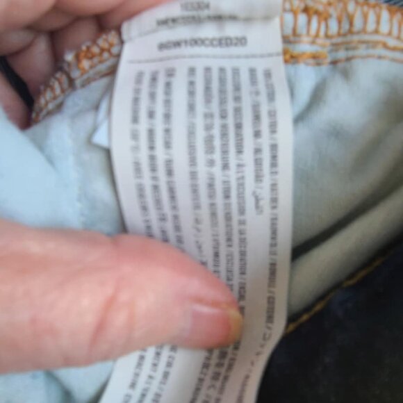 Mens Abercrombie Classic Straight Jeans size 28 x 30 Button Down Fly - Picture 12 of 12